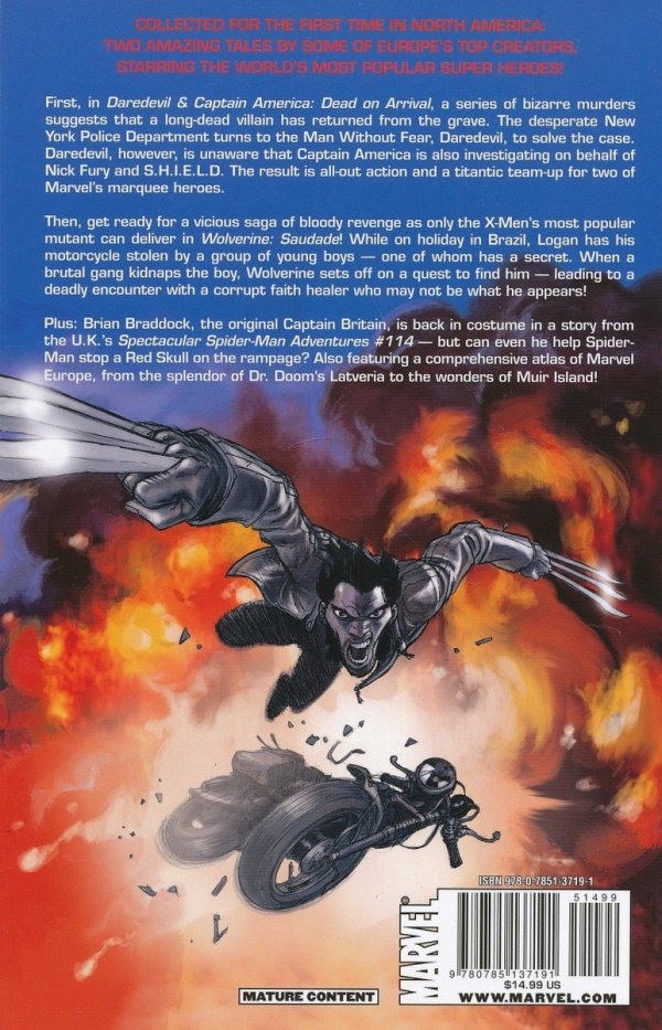 MARVEL EUROPE TP [9780785137191]