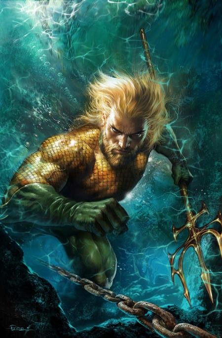 AQUAMAN #9 CVR B LUCIO PARRILLO CARD STOCK VAR [76194138869400921]