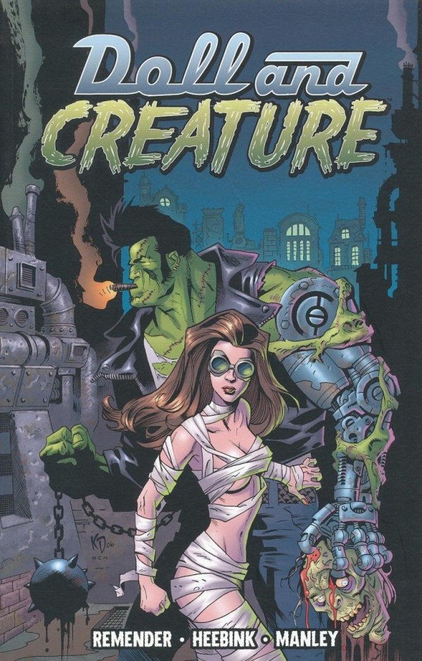 DOLL AND CREATURE VOL 01 EVERYTHING TURNS GRAY TP [9781582406558]
