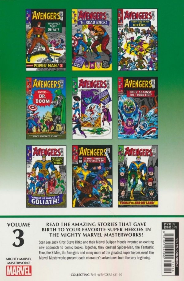 MIGHTY MARVEL MASTERWORKS THE AVENGERS AMONG US WALKS A GOLIATH TP [STANDARD] [9781302948955]