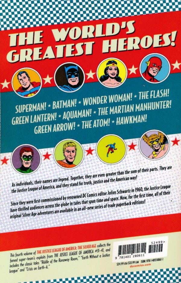 JUSTICE LEAGUE OF AMERICA THE SILVER AGE VOL 04 TP [9781401280611]