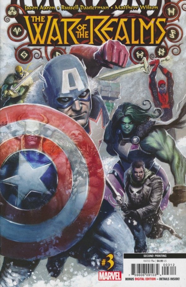 WAR OF THE REALMS #03 2ND PTG [75960609103400312]