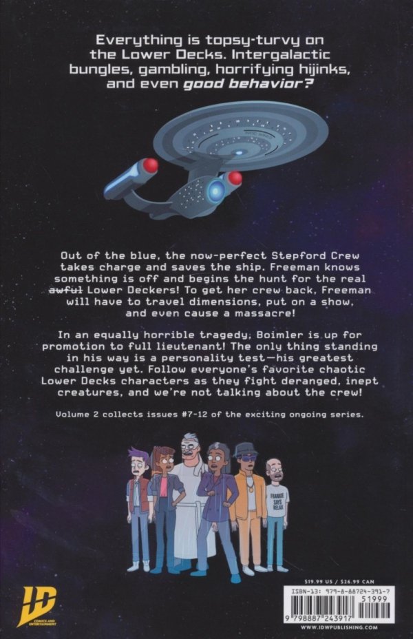 STAR TREK LOWER DECKS VOL 02 MIXED SIGNALS TP [9798887243917]