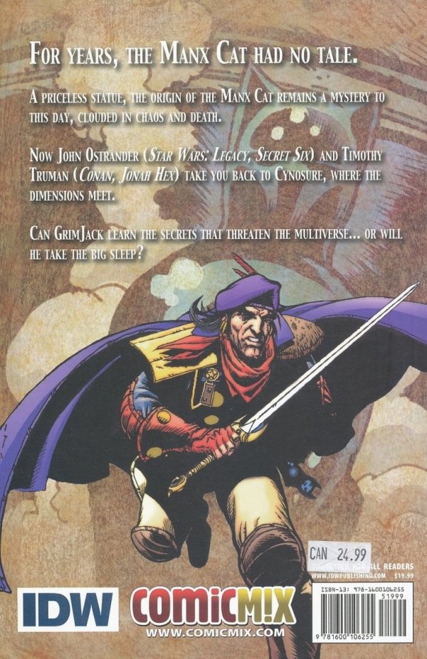 GRIMJACK THE MANX CAT TP [9781600106255]