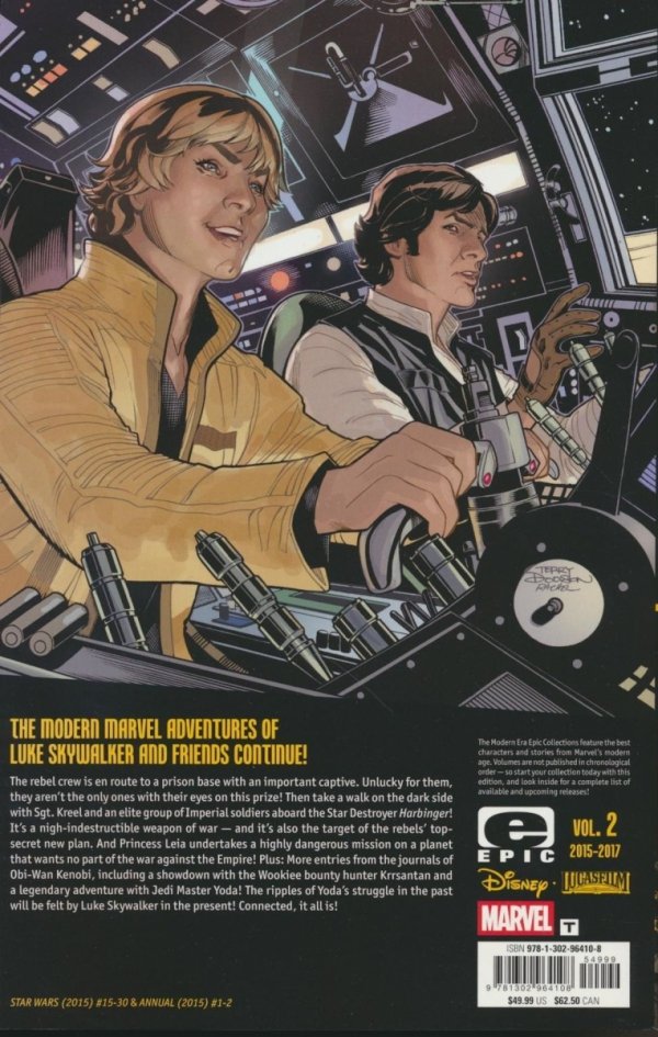 STAR WARS MODERN ERA EPIC COLLECTION YODAS SECRET WAR TP [9781302964108] **OFERTA SPECJALNA**