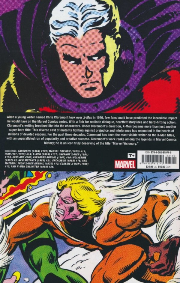 MARVEL VISIONARIES CHRIS CLAREMONT TP [9781302919740]