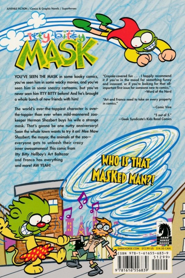 ITTY BITTY MASK TP [9781616556839] **promocja TOMY**