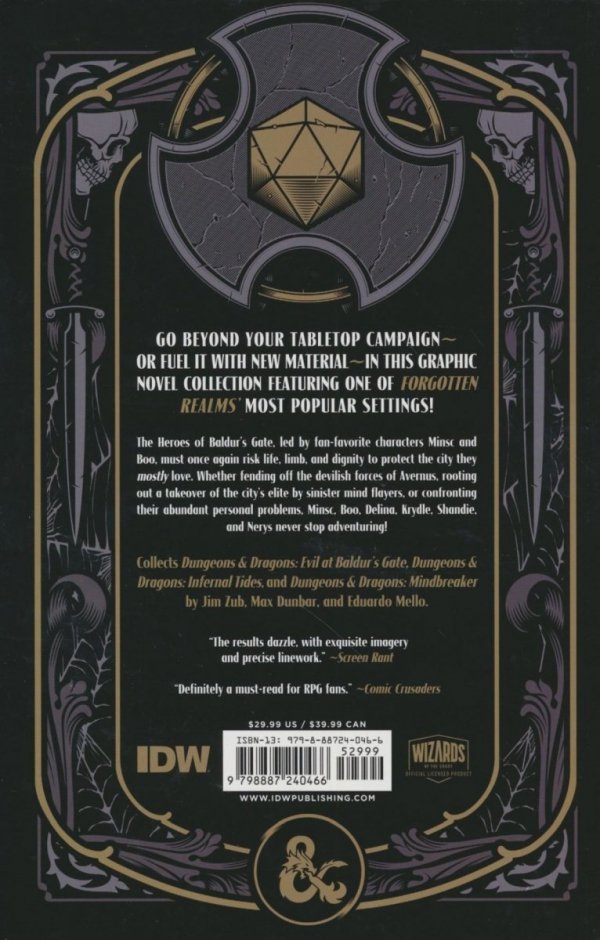 DUNGEONS AND DRAGONS NIGHTS OF ENDLESS ADVENTURE TP [9798887240466] **OFERTA EKSPOZYCYJNA**