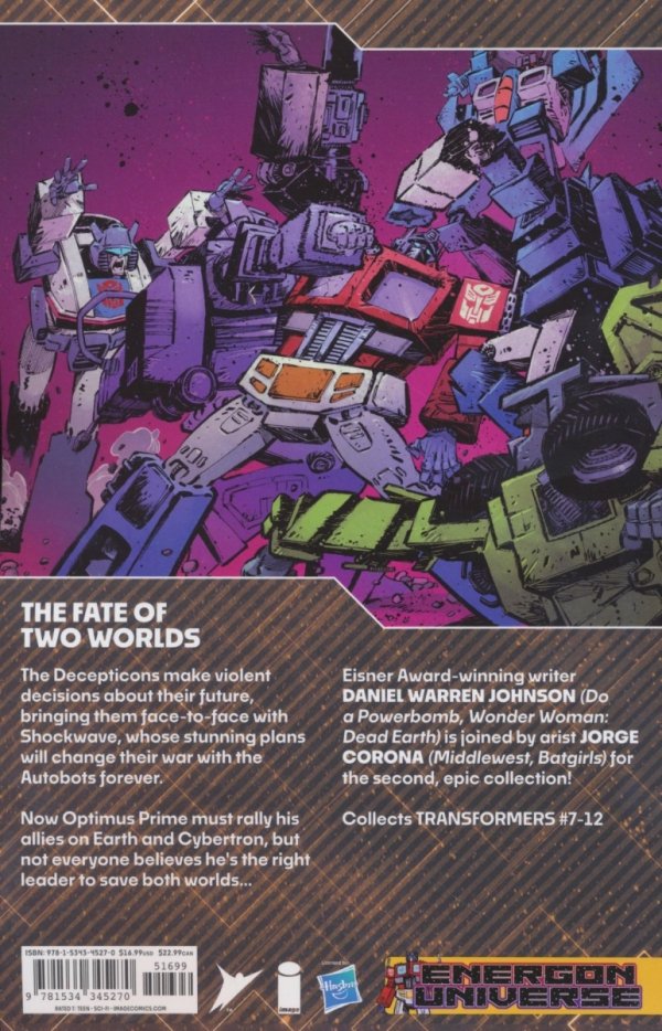 TRANSFORMERS VOL 02 TRANSPORT TO OBLIVION TP [STANDARD] [9781534345270]