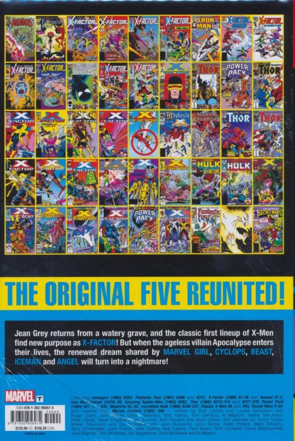 X-FACTOR THE ORIGINAL X-MEN OMNIBUS VOL 01 HC [STANDARD] [9781302956974] **promocja STOCK SALE**