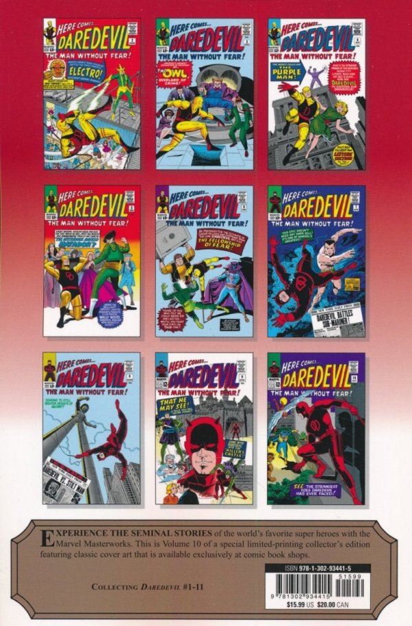 MIGHTY MARVEL MASTERWORKS DAREDEVIL WHILE THE CITY SLEEPS TP [VARIANT] [9781302934415]