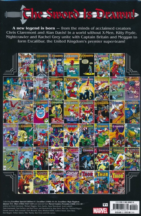 EXCALIBUR OMNIBUS VOL 01 HC [VARIANT] [9781302926670] **promocja TOMY**