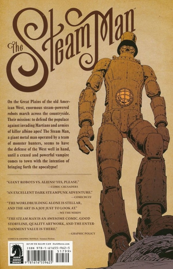 STEAM MAN TP [9781616559625] **promocja TOMY**