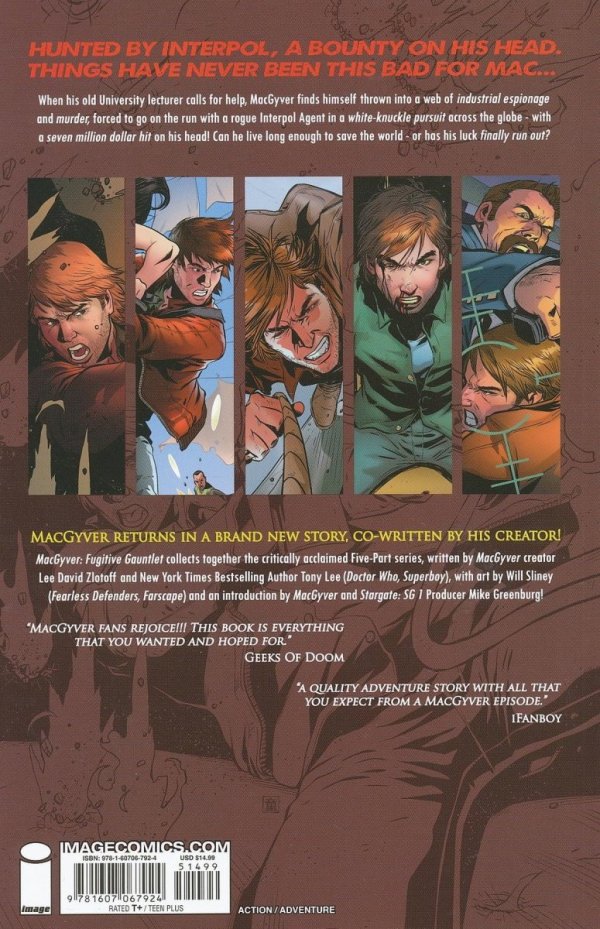MACGYVER FUGITIVE GAUNTLET TP [9781607067924]