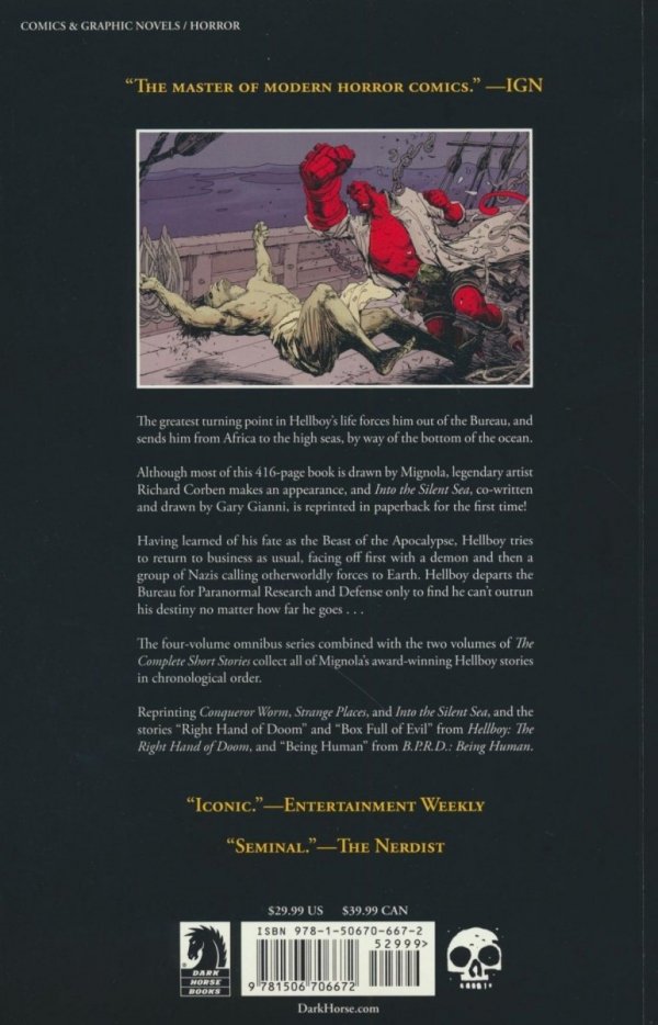 HELLBOY OMNIBUS VOL 02 STRANGE PLACES TP [9781506706672] **OFERTA SPECJALNA**