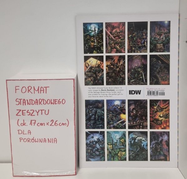 TEENAGE MUTANT NINJA TURTLES THE ULTIMATE COMIC ART POSTER BOOK TP [9781631408304] **OFERTA EKSPOZYCYJNA**