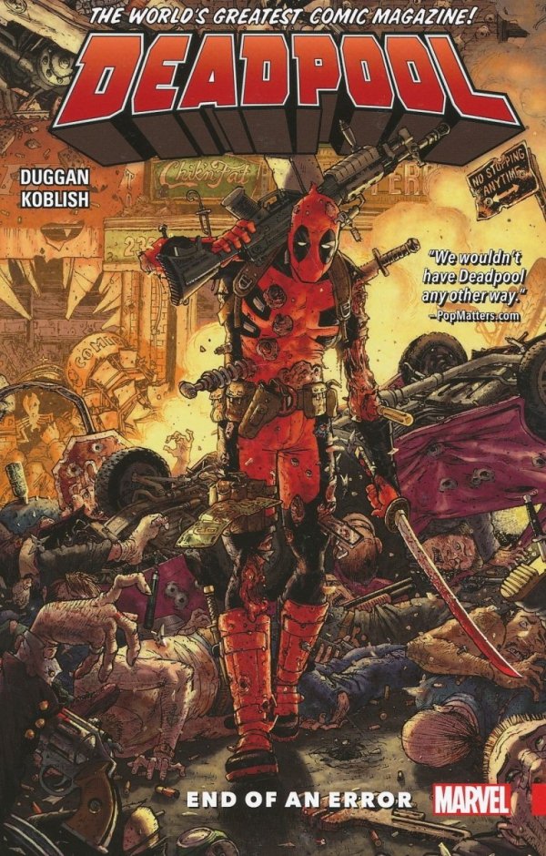 DEADPOOL WORLDS GREATEST VOL 02 END OF AN ERROR TP [9780785196181] **promocja TOMY**