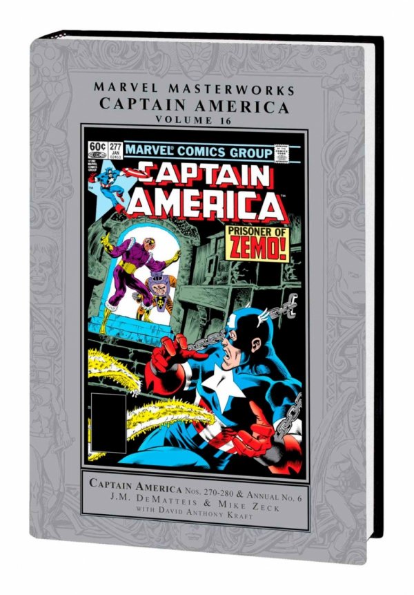 MARVEL MASTERWORKS CAPTAIN AMERICA VOL 16 HC [STANDARD] [9781302955212]