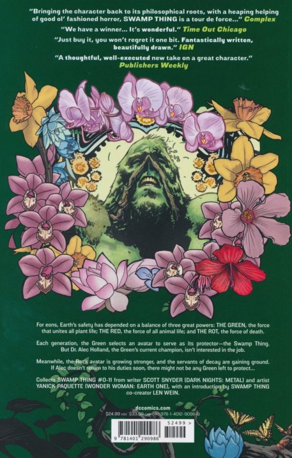 SWAMP THING PROTECTOR OF THE GREEN TP [9781401290986] **promocja TOMY**