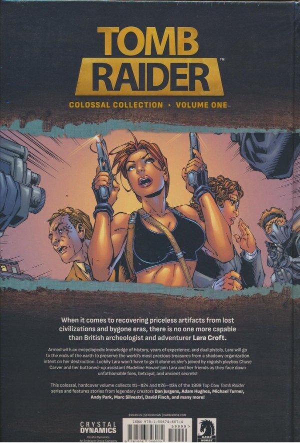 TOMB RAIDER COLOSSAL COLLECTION VOL 01 HC [9781506746074] **OFERTA SPECJALNA**