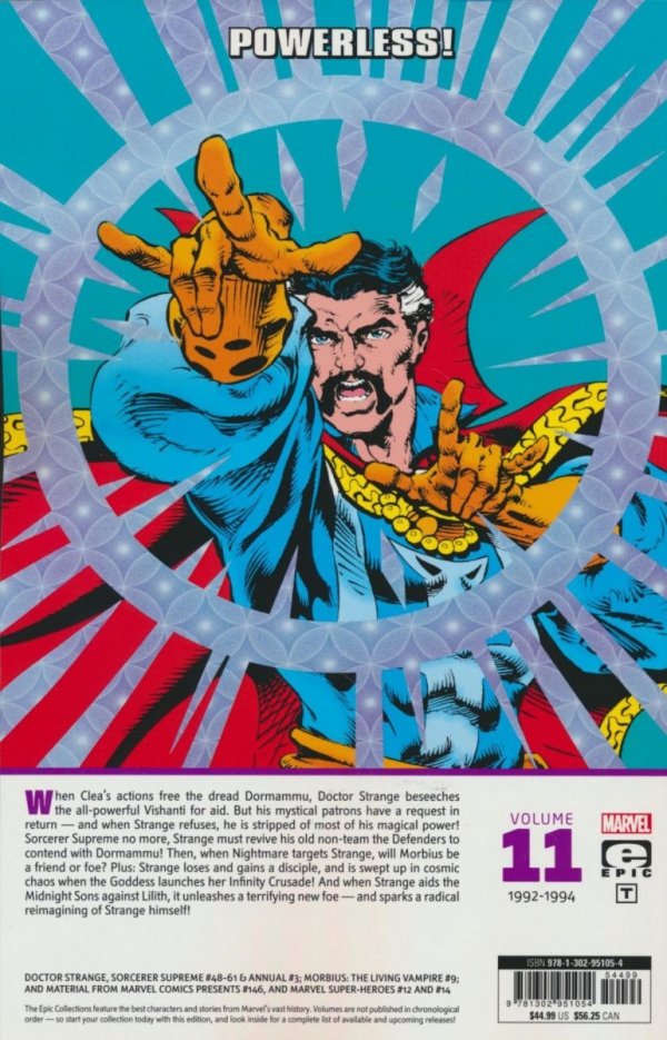DOCTOR STRANGE EPIC COLLECTION NIGHTMARE ON BLEECKER STREET TP [9781302951054]