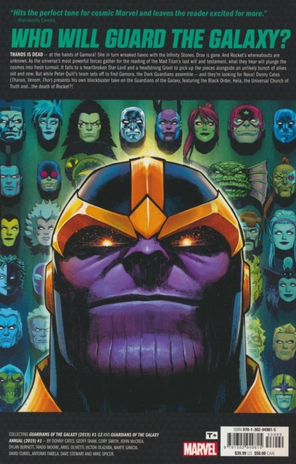 GUARDIANS OF THE GALAXY BY DONNY CATES TP [9781302949815]