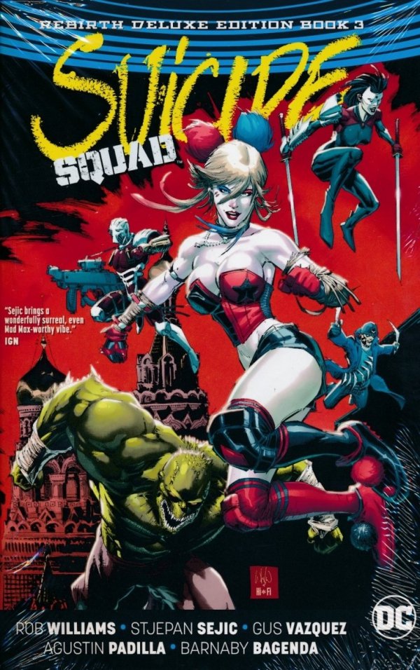 SUICIDE SQUAD REBIRTH DELUXE EDITION VOL 03 HC [9781401285166] **promocja TOMY**