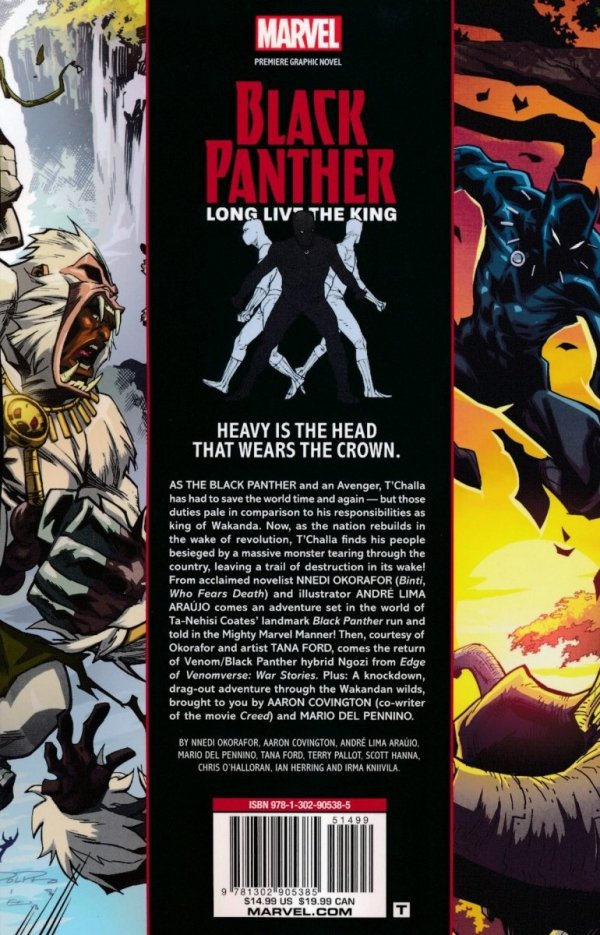 BLACK PANTHER LONG LIVE THE KING TP [9781302905385] **OFERTA SPECJALNA**
