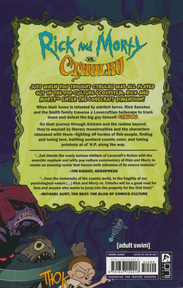 RICK AND MORTY VS CTHULHU TP [9781637152218]