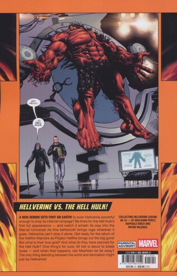 HELLVERINE VOL 02 HELL HULK UNLEASHED TP [9781302964559]
