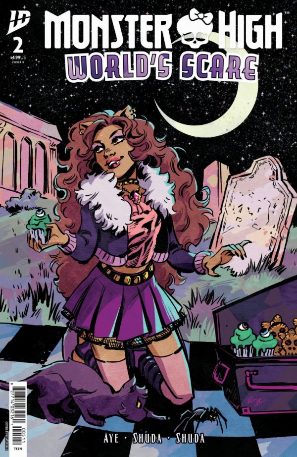 MONSTER HIGH WORLDS SCARE #2 VARIANT B STERLE [82771403437000221]