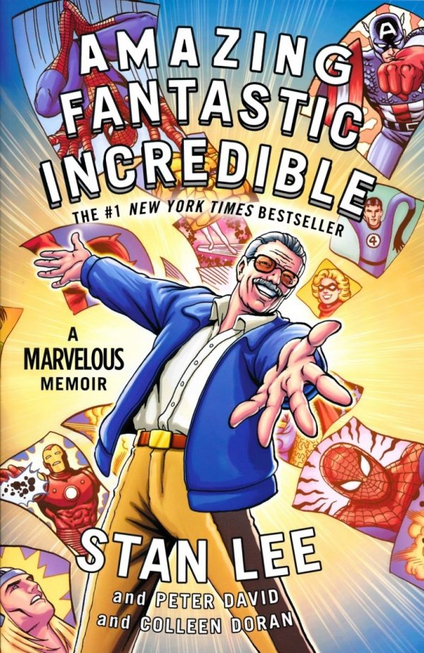 AMAZING FANTASTIC INCREDIBLE STAN LEE AND PETER DAVID AND COLEEN DORAN TP [9781501107764] **promocja TOMY**