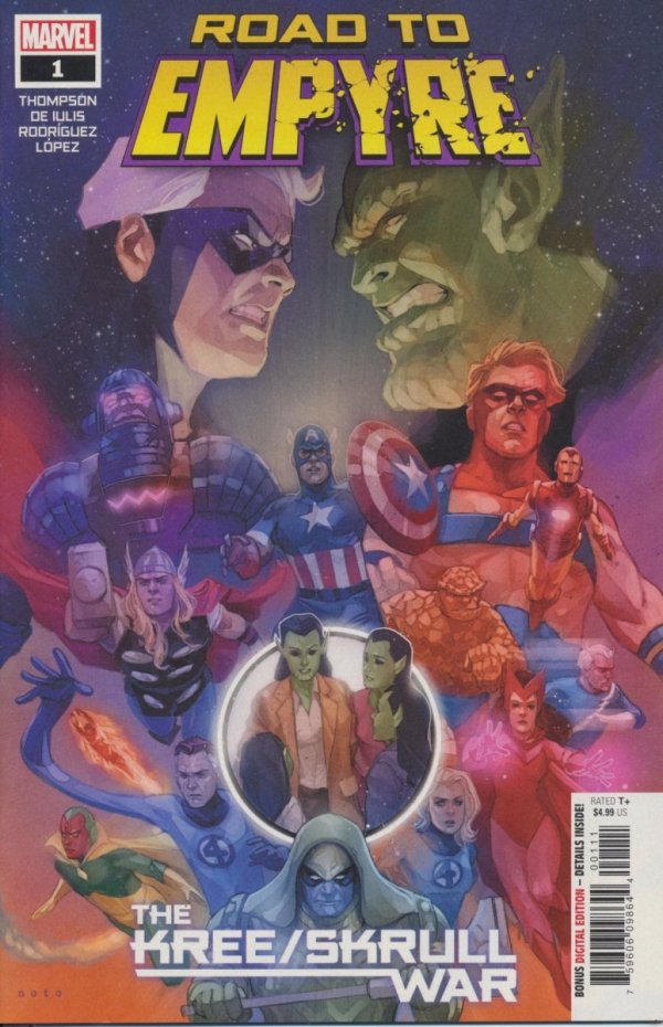 ROAD TO EMPYRE THE KREE SKRULL WAR #01 CVR A [75960609864400111] **promocja ZESZYTY**