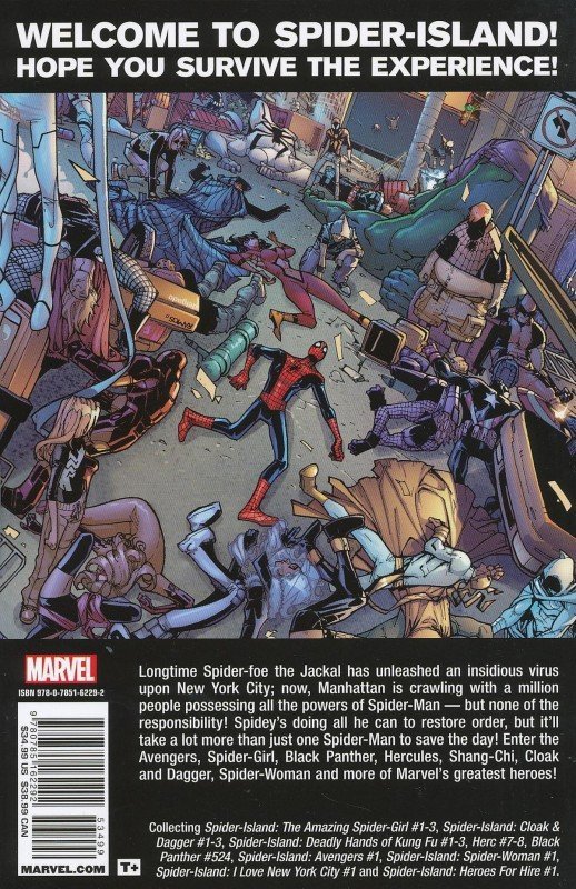 SPIDER-MAN SPIDER-ISLAND COMPANION TP [9780785162292] **promocja TOMY**