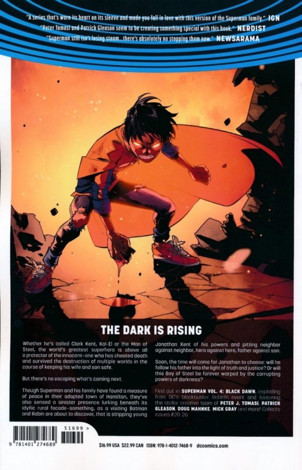 SUPERMAN VOL 04 BLACK DAWN TP [9781401274689] **OFERTA SPECJALNA**