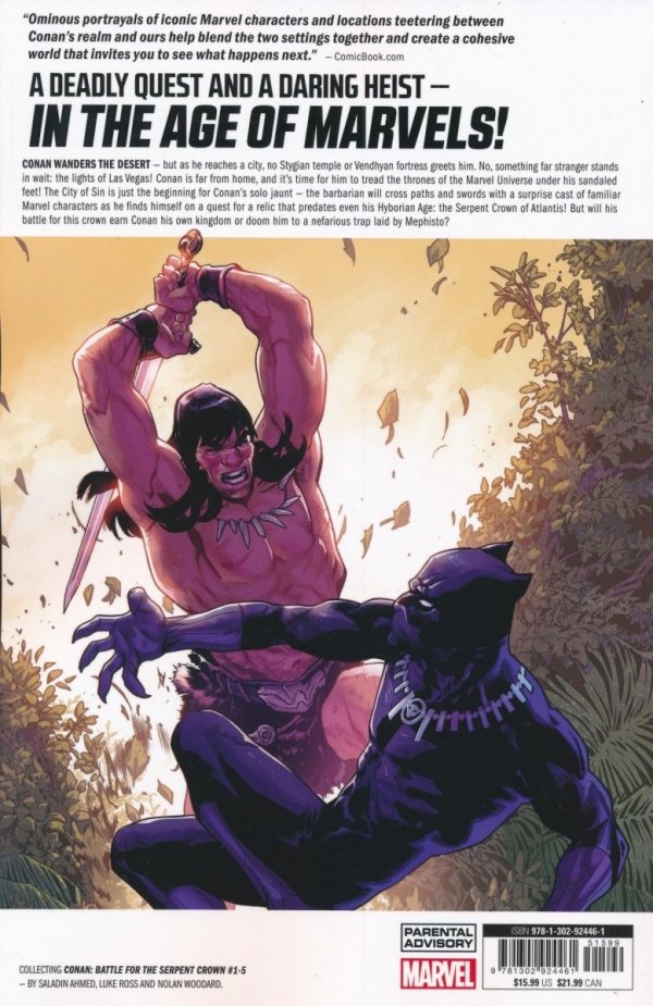 CONAN BATTLE FOR THE SERPENT CROWN TP [9781302924461]