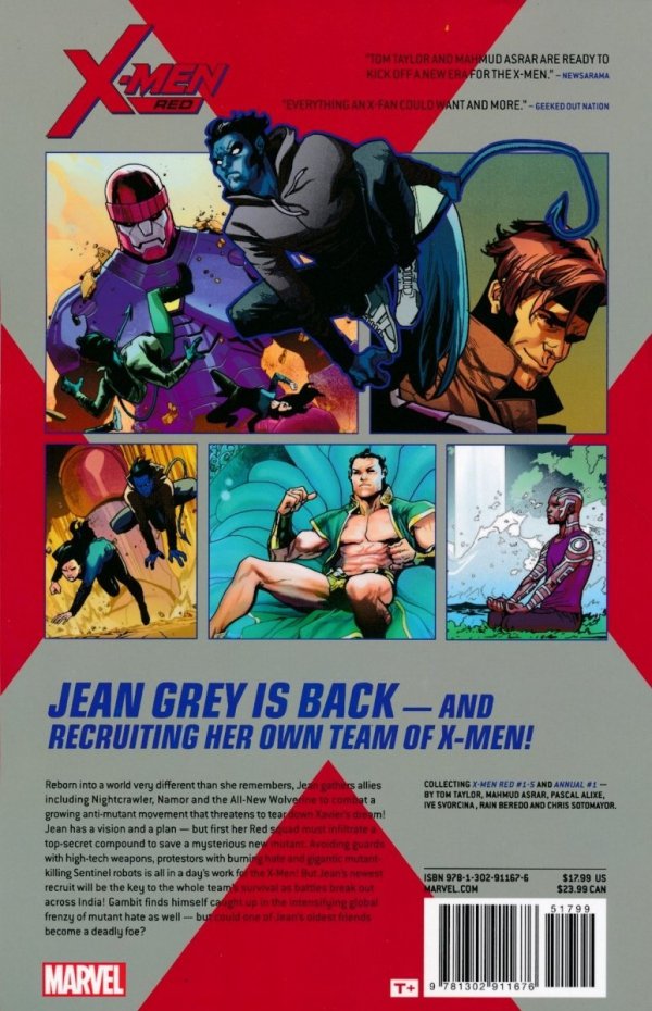 X-MEN RED VOL 01 THE HATE MACHINE TP [9781302911676]