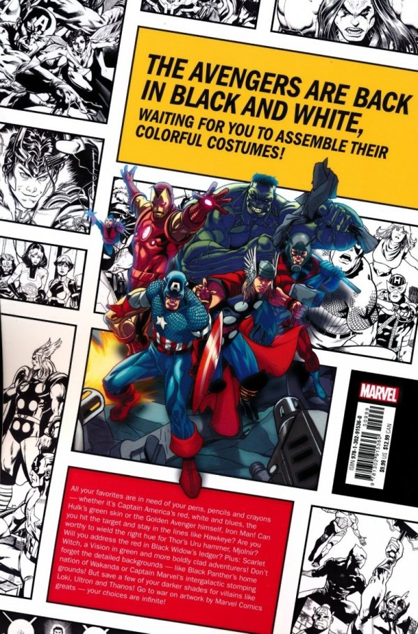 COLOR YOUR OWN AVENGERS EARTHS MIGHTIEST HEROES TP [9781302915360] **OFERTA SPECJALNA**