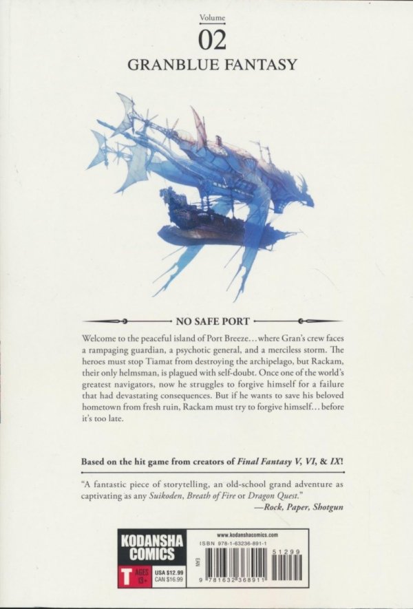 GRANBLUE FANTASY VOL 02 TP [9781632368911]