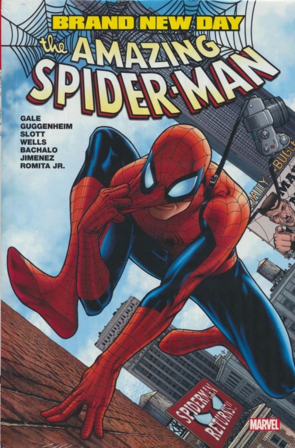 SPIDER-MAN BRAND NEW DAY OMNIBUS VOL 01 HC [STANDARD] [9781302951757] **PROMOCJA TOMY**