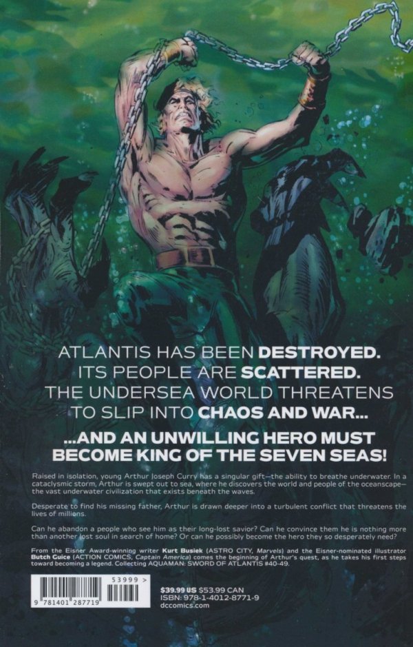 AQUAMAN SWORD OF ATLANTIS VOL 01 TP [9781401287719] **promocja TOMY**