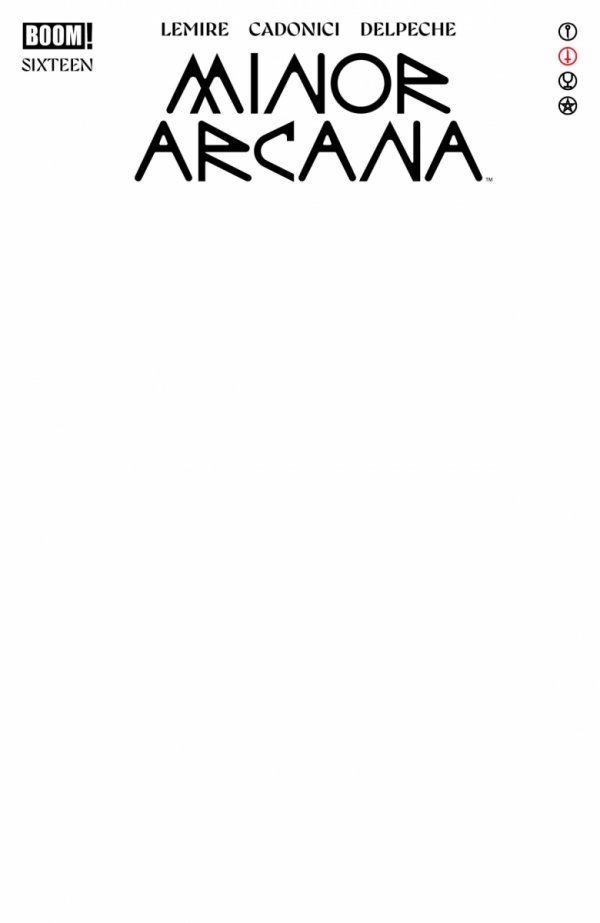 MINOR ARCANA #16 C BLANK SKETCH VARIANT DRESSED SKETCH [84428401135816031]