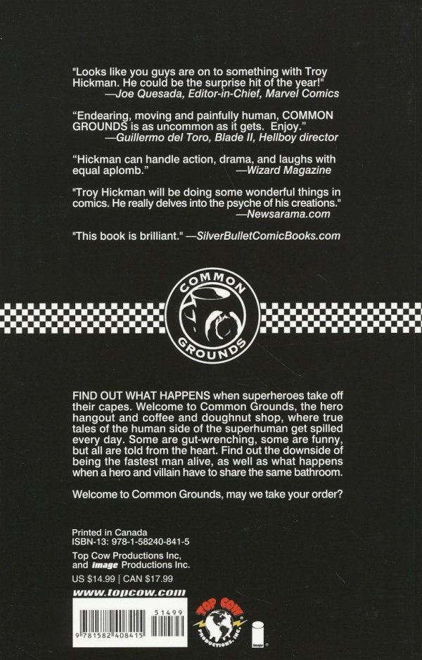 COMMON GROUNDS VOL 01 TP [9781582408415]