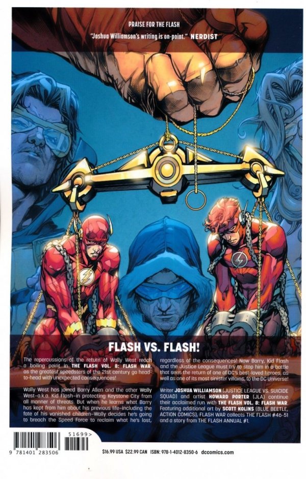 FLASH VOL 08 FLASH WAR TP [9781401283506]