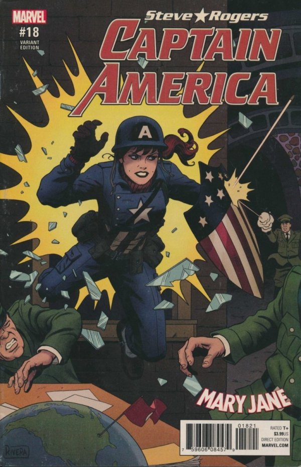 CAPTAIN AMERICA STEVE ROGERS #18 CVR B [75960608457901821]