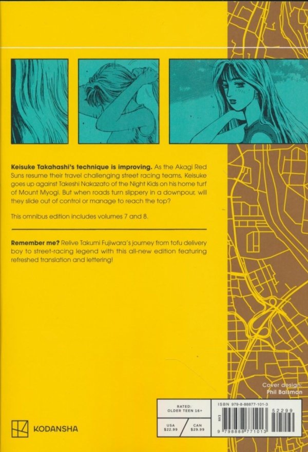 INITIAL D OMNIBUS VOL 07-08 TP [9798888771013]