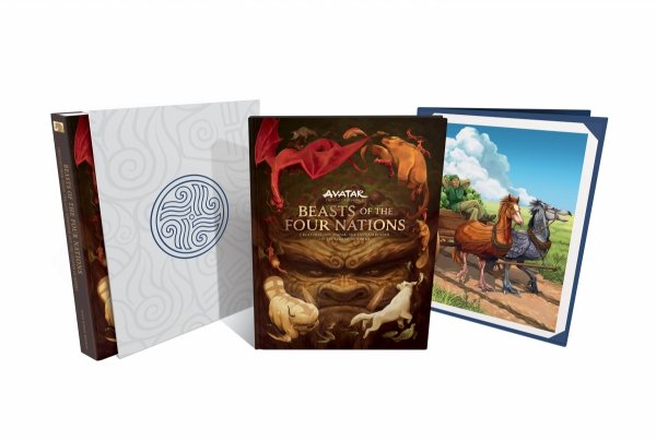 BEASTS OF THE FOUR NATIONS CREATURES FROM AVATAR THE LAST AIRBENDER AND THE LEGEND OF KORRA DELUXE EDITION  HC [9781506747217]