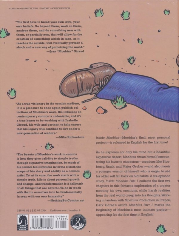 MOEBIUS LIBRARY INSIDE MOEBIUS VOL 01 HC [9781506703206]