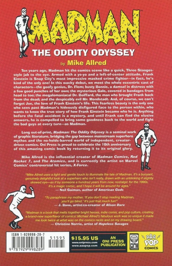 MADMAN VOL 01 THE ODDITY ODYSSEY TP [9781929998289]