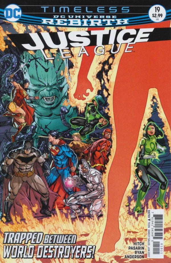 JUSTICE LEAGUE [34349] #19 CVR A [76194134349501911] **promocja ZESZYTY**